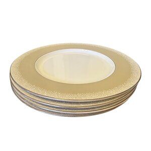 Mikasa Luminescent Pearls Fine Bone China 10.5" Dinner Plates Set Of 4